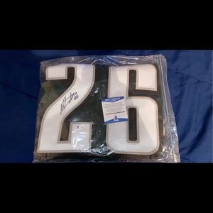 Miles Sanders Auto Philadelphia Eagles jersey